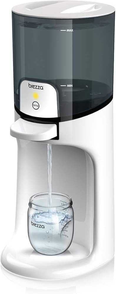 Baby Brezza Instant Baby Bottle Warmer - Fast Water Warmer Instantly Dispenses 24/7 in 3 Temperat... | Amazon (US)