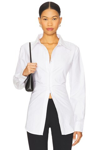 LIONESS Naomi Shirt in Porcelain from Revolve.com | Revolve Clothing (Global)