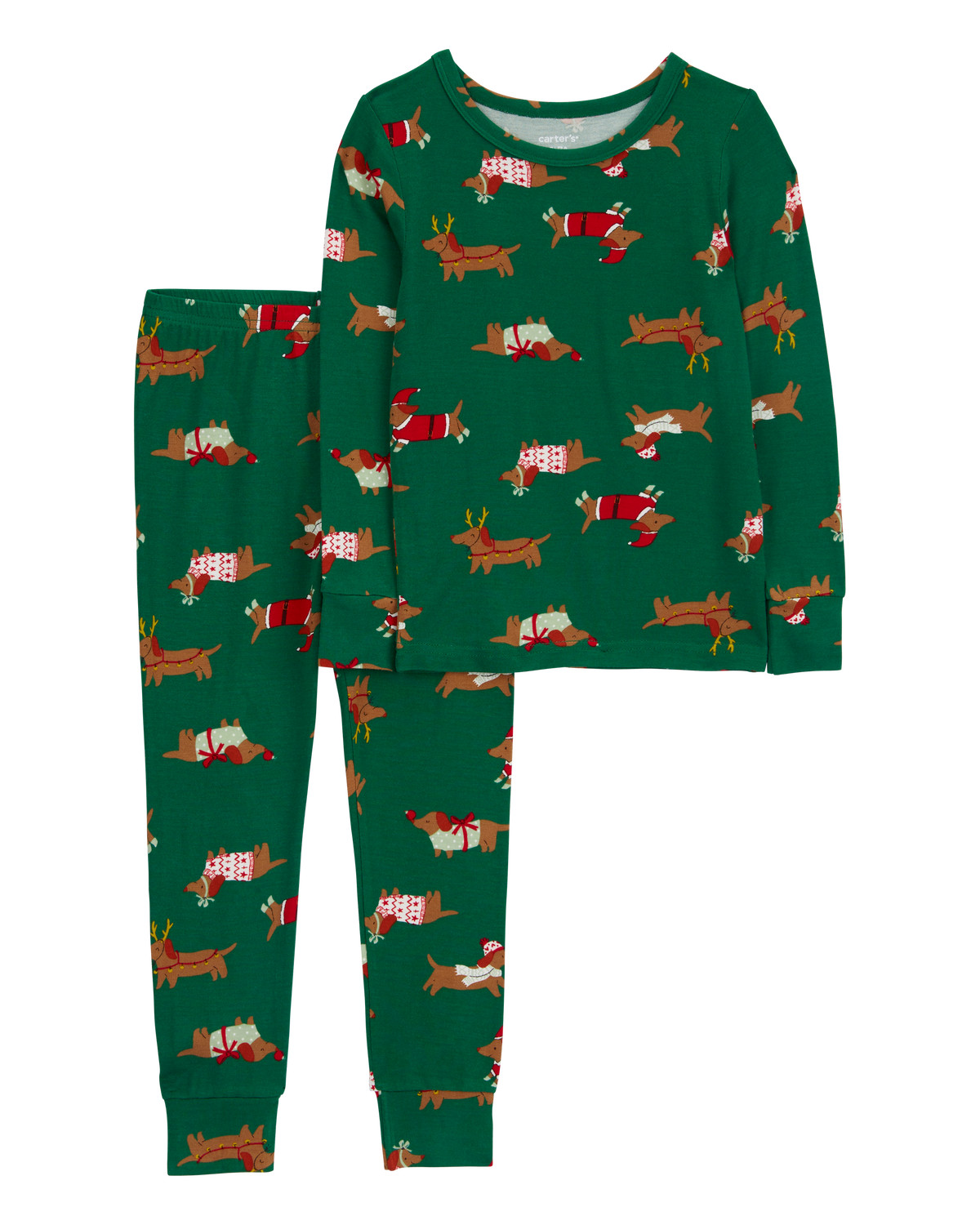 Toddler 2-Piece Christmas Dog PurelySoft Pajamas - Carter's | Carter's | Carter's Inc