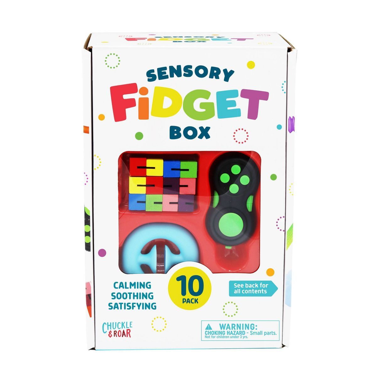 Chuckle & Roar Sensory Fidget Box 10pk | Target