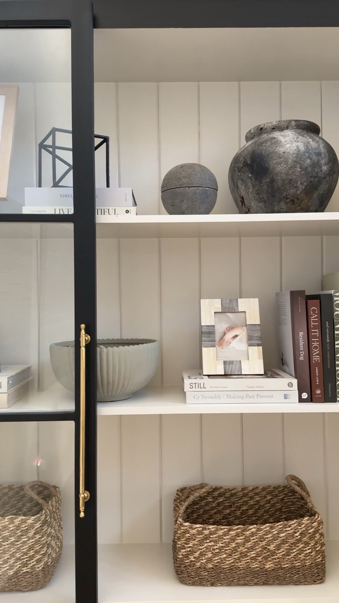 Neutral shelf styling 

#LTKHome #LTKVideo #LTKStyleTip