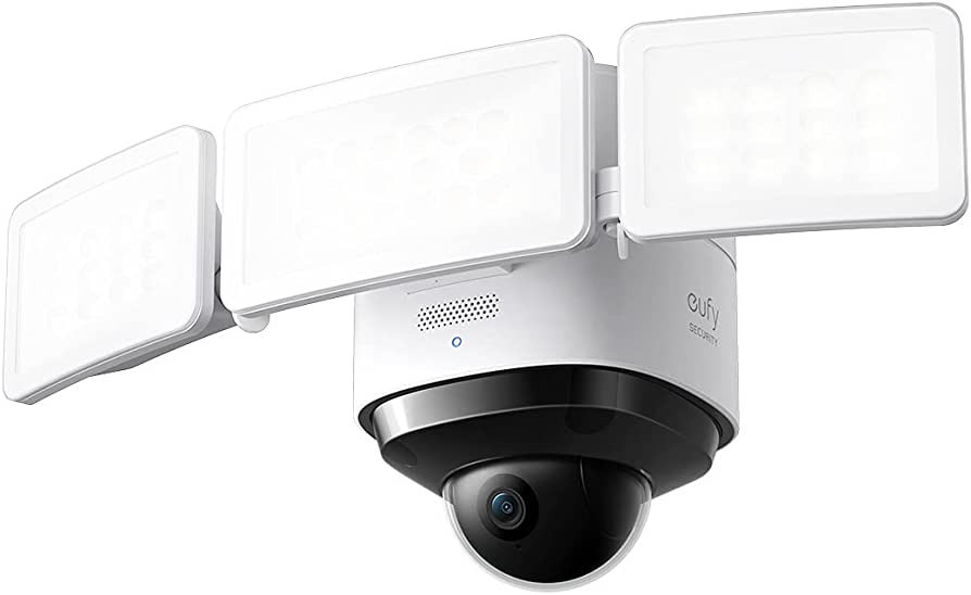 eufy security S330 Floodlight Cam 2 Pro, 360-Degree Pan & Tilt Coverage, 2K Full HD, 3,000 Lumens... | Amazon (US)