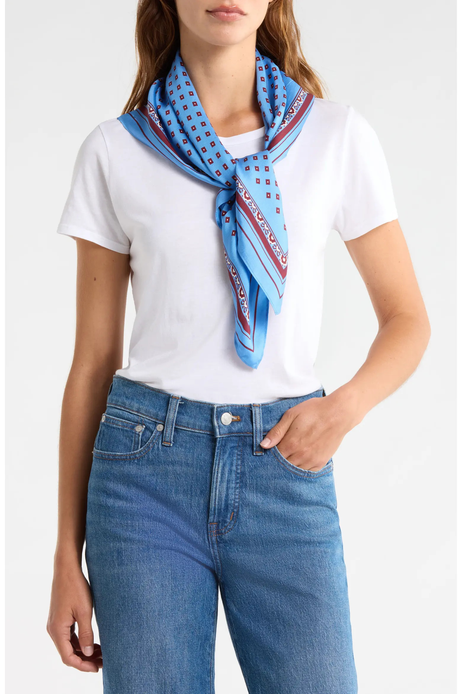 Medium Silk Bandana (Women) | Nordstrom | Nordstrom