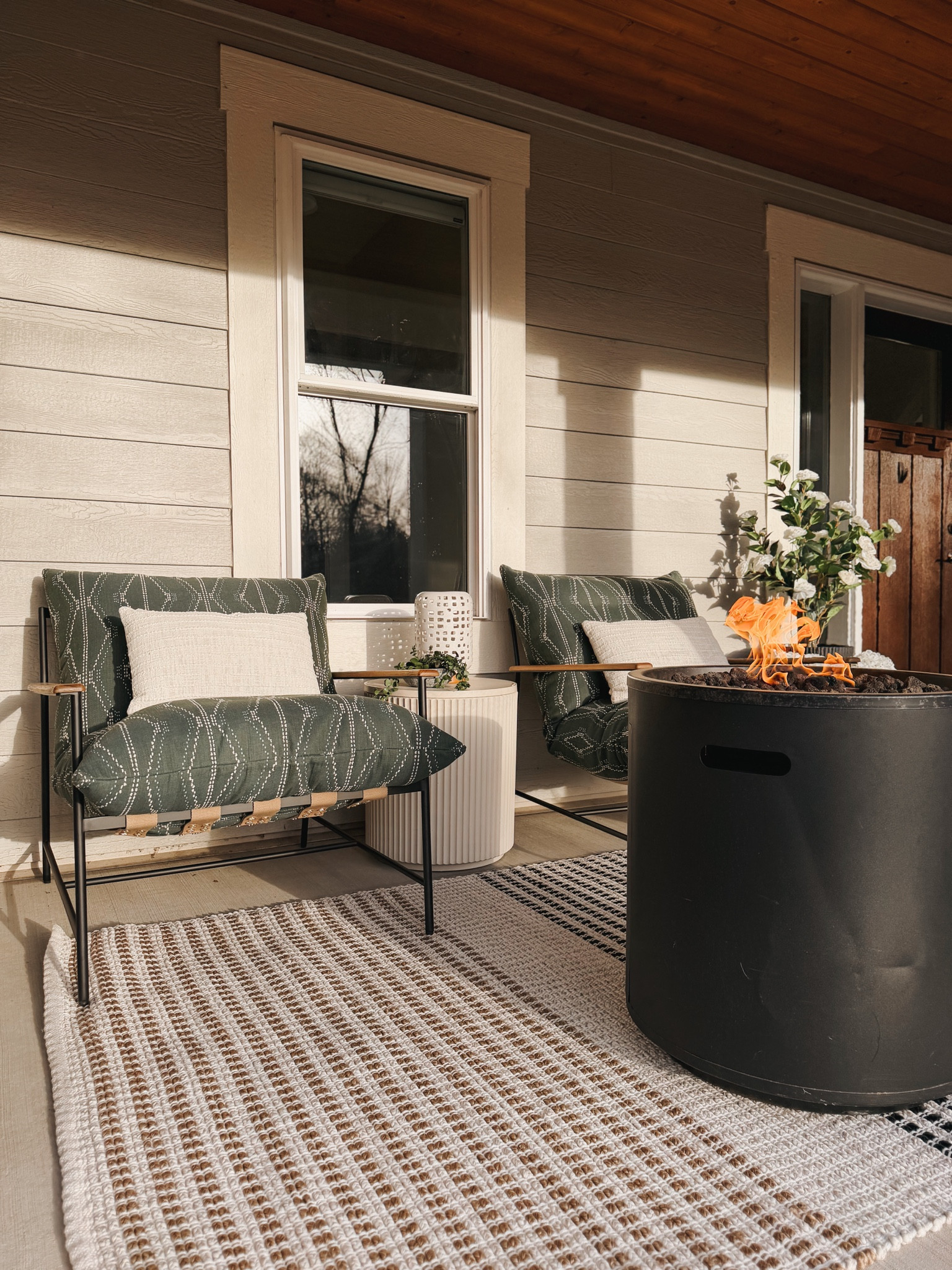 My outdoor rug is 40% off this week!! lots of outdoor patio on sale! 

@Target shop the sales!
