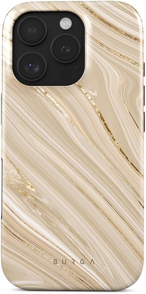 BURGA Phone Case for iPhone 16 Pro Max - Cute, Trendy, Aesthetic, Pattern Phone Cover, Hard Shell... | Amazon (US)