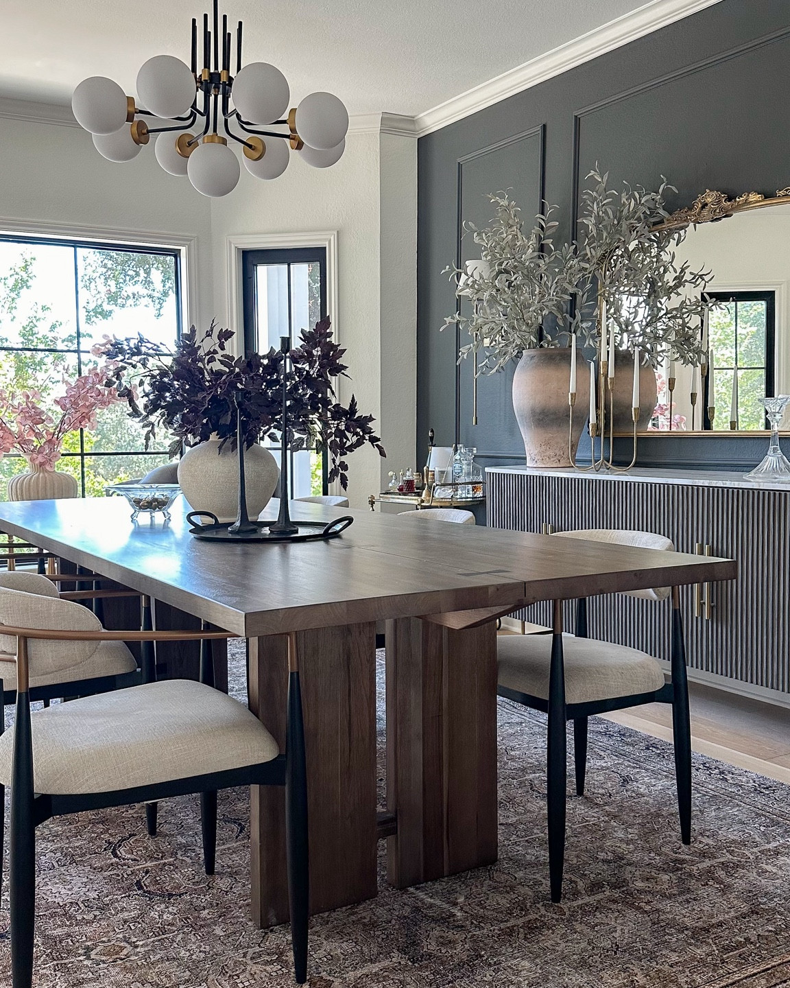 Subtle fall dining room decor ☺️ Loving these fall stems — they’re a mix of high and low! I used 3 of the faded olive and just one pack of the plum!

#LTKSeasonal #LTKStyleTip #LTKHome