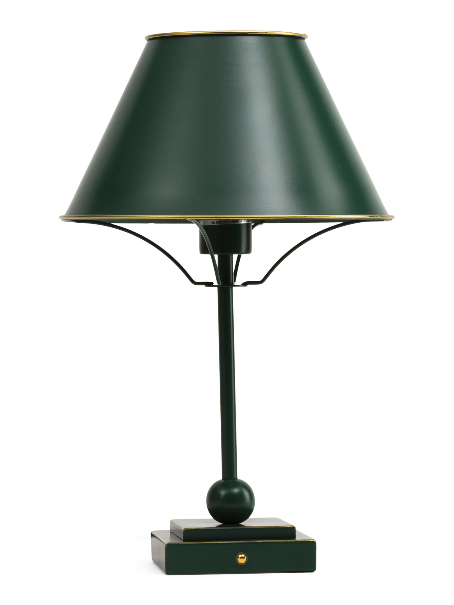 10.5x17 Metal Touch Control Task Lamp | TJ Maxx