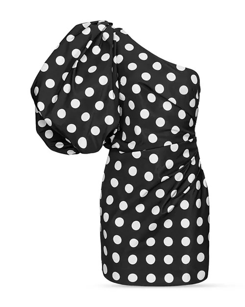 Faille One Shoulder Dress | Bloomingdale's (US)