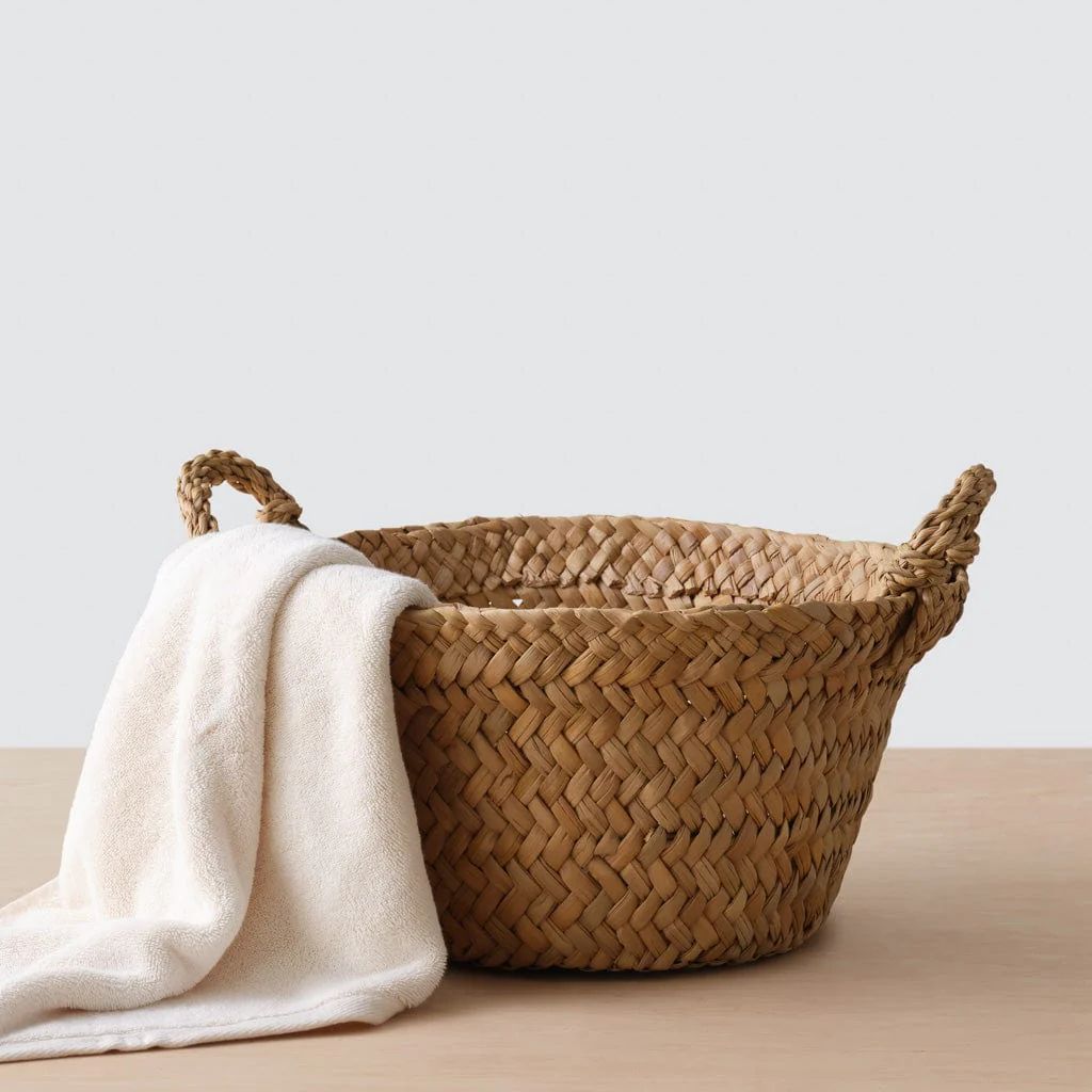 Totora Floor Basket   – The Citizenry | The Citizenry