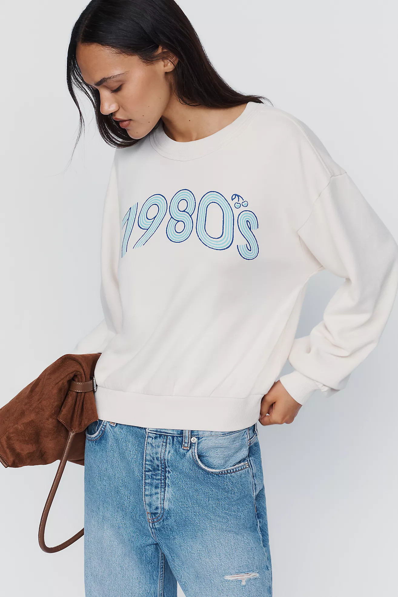 Decades 100% Cotton Sweatshirt | Anthropologie (US)