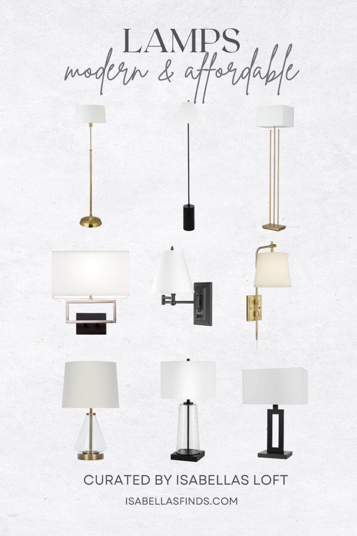 Modern & Affordable lamps

Amazon finds, Amazon home, Media Console, Living Home Furniture, Bedroom Furniture, stand, cane bed, cane furniture, floor mirror, arched mirror, cabinet, home decor, modern decor, mid century modern, kitchen pendant lighting, unique lighting, Console Table, Restoration Hardware Inspired, ceiling lighting, black light, brass decor, black furniture, modern glam, entryway, living room, kitchen, bar stools, throw pillows, wall decor, accent chair, dining room, home decor, rug, coffee table 

#LTKsalealert #LTKhome #LTKstyletip