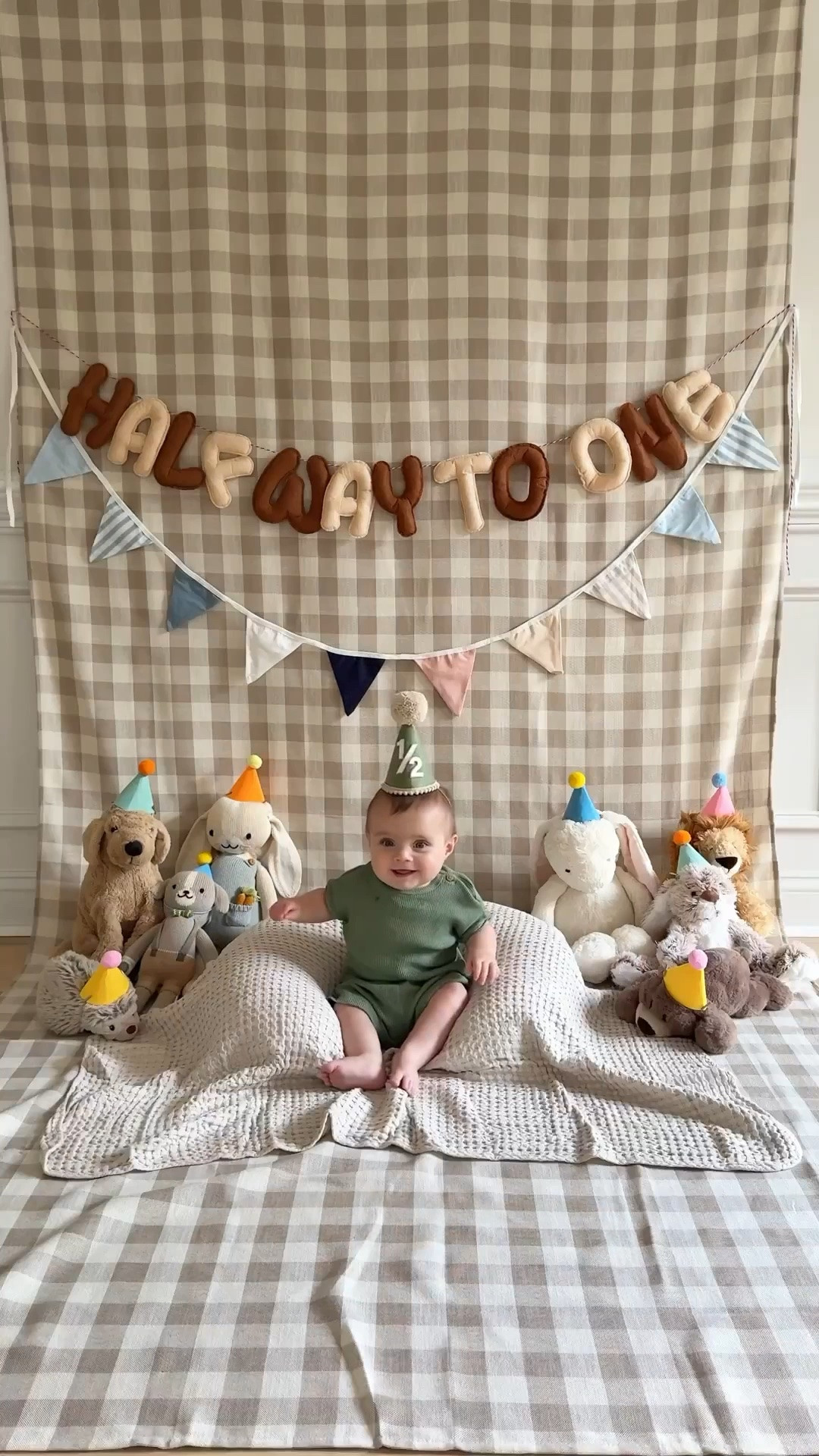 If you are planning a birthday photoshoot for your toddler, you should definitely use Lolo’s half-birthday celebration as inspiration. These shots from our DIY session are my absolute favorites. I have linked all the decor pieces I used to bring this vision to life!

amazon finds, mom on a budget, home photoshoot, birthday decor, baby milestones, prop styling, backdrop inspo

#LTKHome #LTKBaby #LTKU