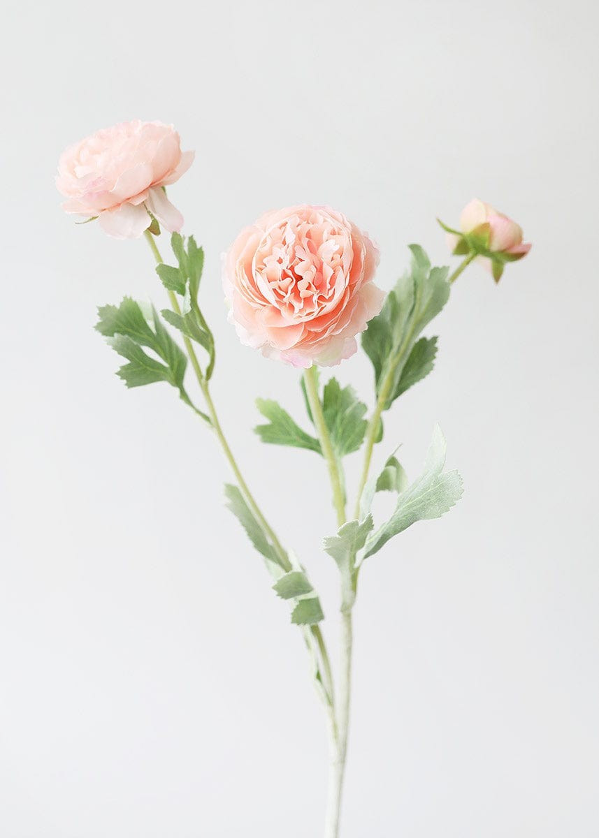 Ranunculus Fake Flowers in Pink - 19 | Afloral