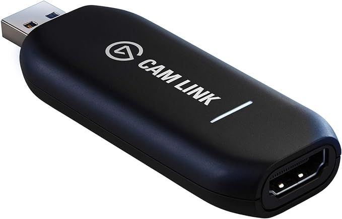 Elgato Cam Link 4K, External Camera Capture Card, Stream and Record with DSLR, Camcorder, ActionC... | Amazon (US)