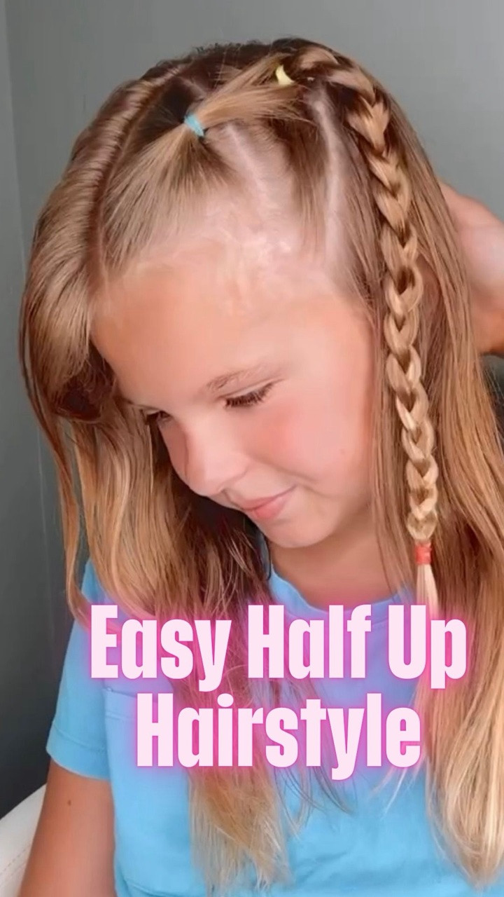 EASY HALF UP HAIRSTYLE 🩷 This is such a cute half up hairstyle! I just love this one so much! I’m sharing my favorite hair products with you! Love for you to follow us for our daily hairstyles! ￼

#LTKBeauty