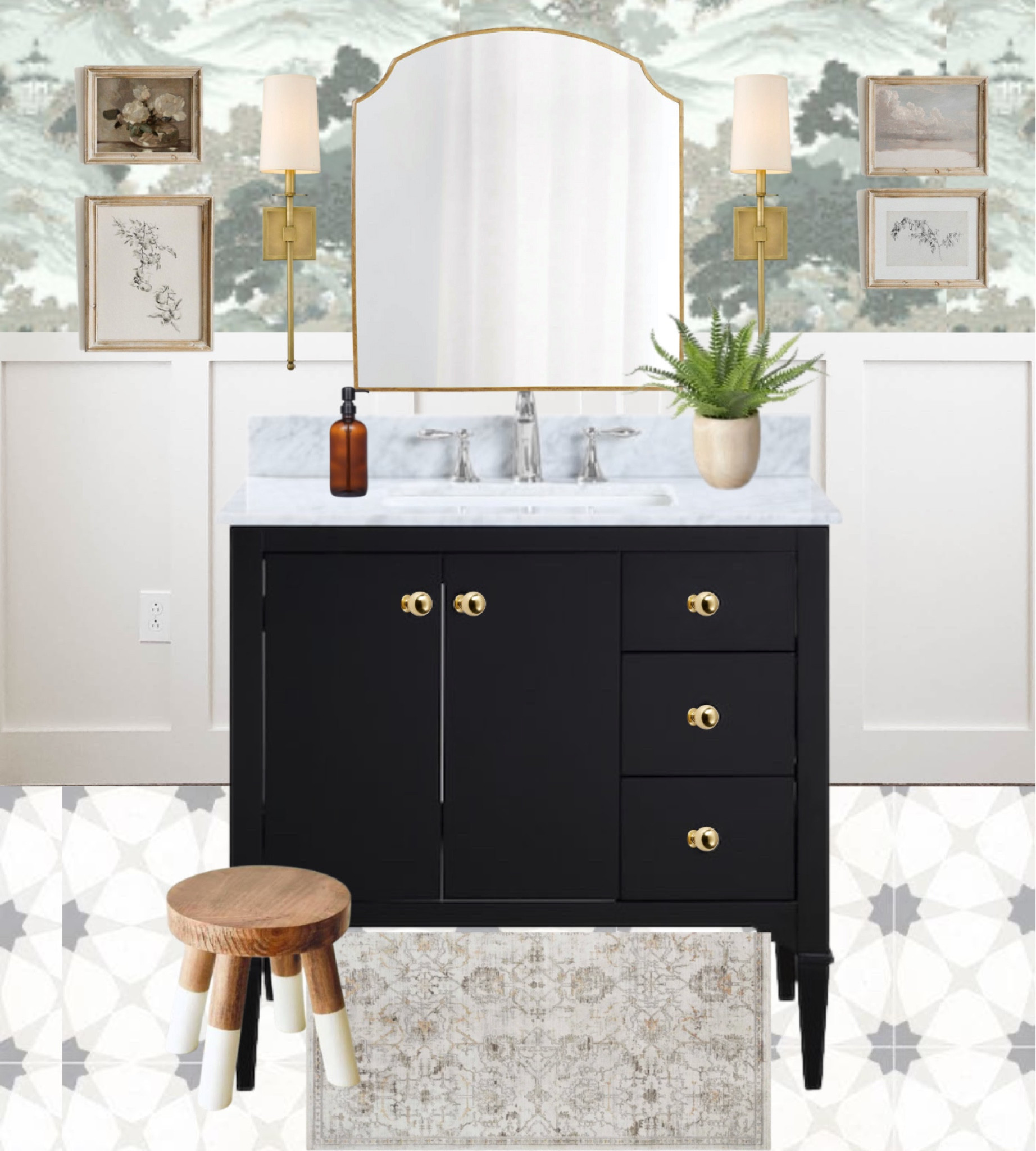 Curated Bathroom Design #bathroom #bathdesign #bathroom

#LTKsalealert #LTKstyletip #LTKhome