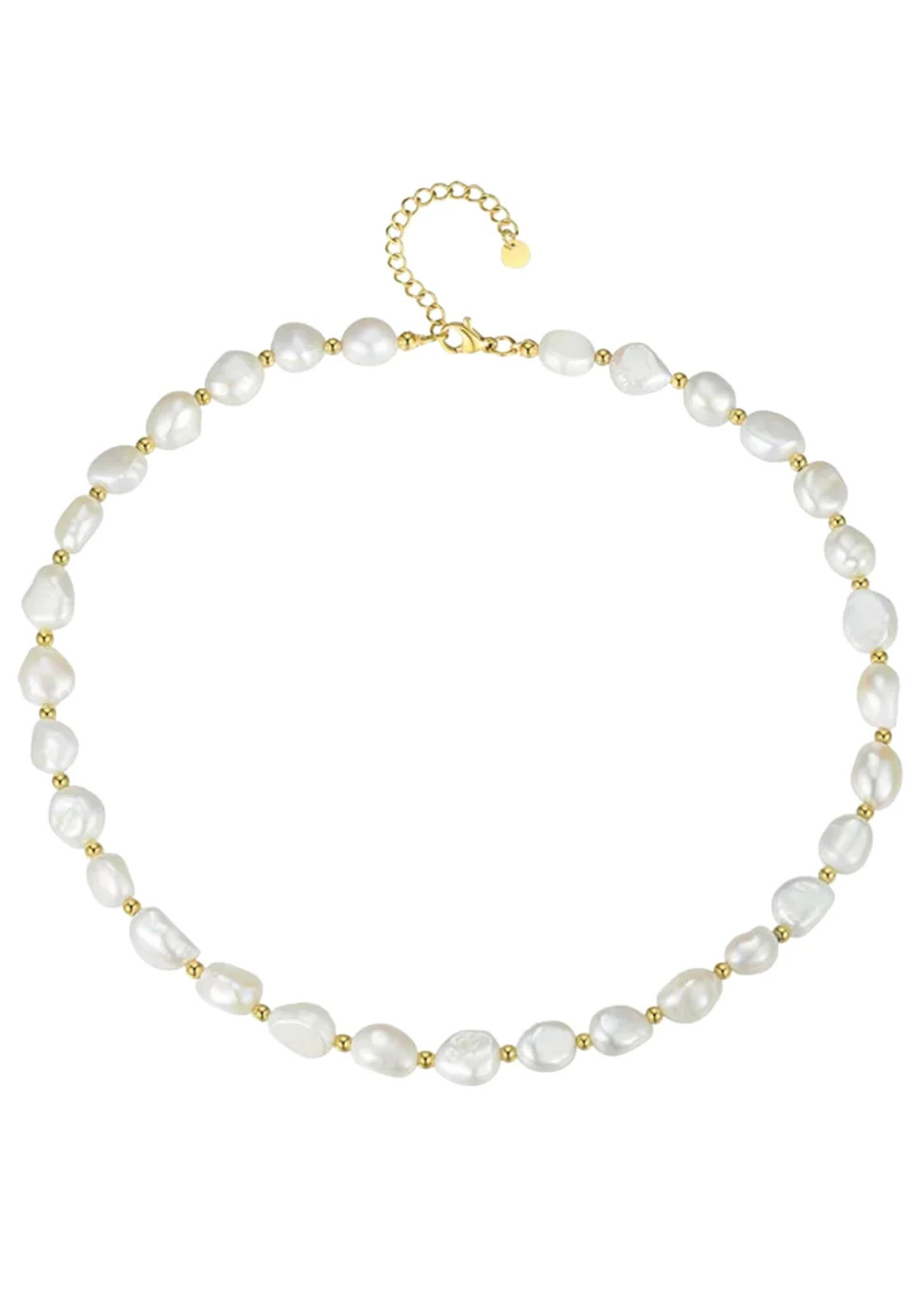 Beaded Pearl Necklace | hjane jewels