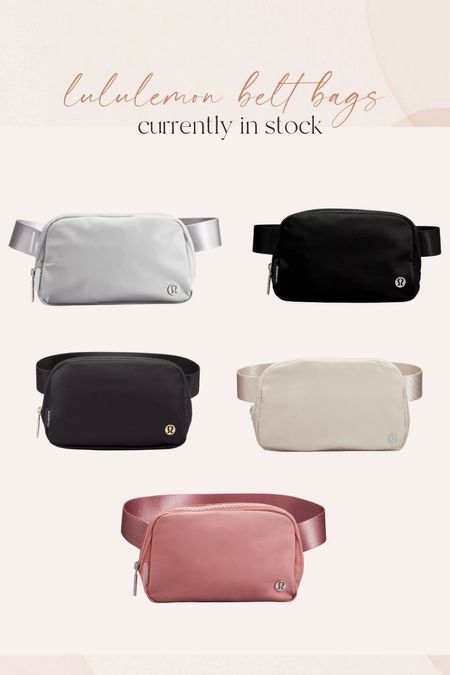 Belt bags in stock!! 

#LTKunder50 #LTKSeasonal #LTKfit