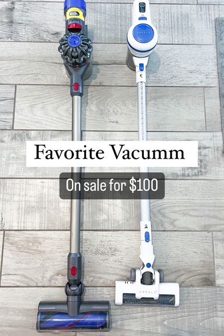 Favorite cordless vacuum on sale for $100! I like this better than my Dyson upstairs! Lasts about 30 mins and is super lightweight. Amazon home essentials. Comes with smaller attachments to clean your car/small spaces.  

*Make sure you clip $20 coupon!

#LTKhome #LTKsalealert #LTKunder100