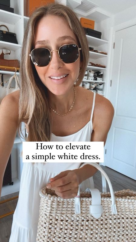 How to elevate a simple white dress! It runs tts, I am wearing a size small. I love adding accessories to elevate a basic look
This wrap leather belt is soft and so versatile it’s perfect to elevate any look! 
My gorgeous new tote bag is just perfect for my next beach vacation! 
Looks elegant and it has lots of space. 


#LTKover40 #LTKtravel #LTKswim