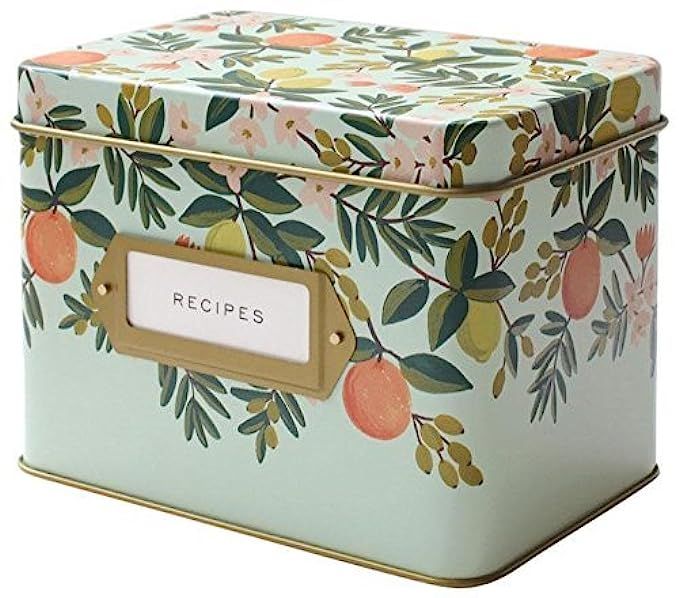 Rifle Paper Co. Recipe Box - Citrus Floral | Amazon (US)