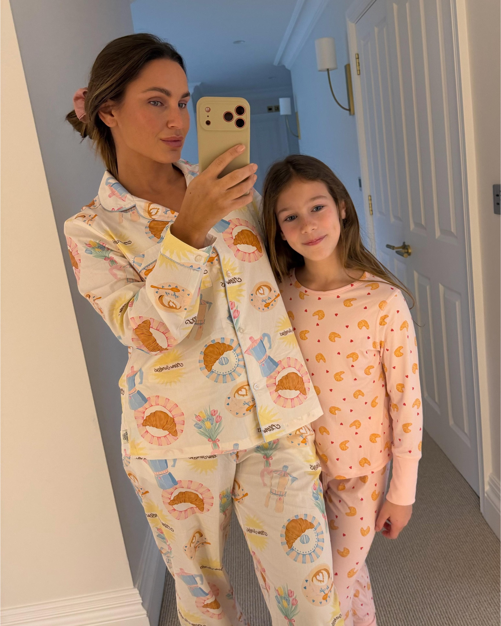 Pamper evening ready 🥐🫧🧴

Rosie is loving her new croissant pyjamas — super soft and stretchy.

Mine are lightweight yet still lovely and cosey, making them the perfect material to transition into spring. 🌸

#LTKgiftguide #LTKspring #LTKkids