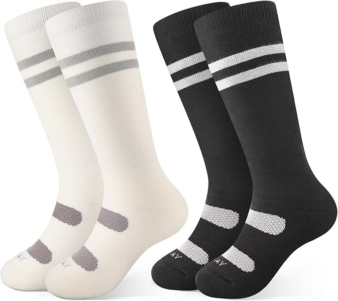 findway Kids Ski Socks, Knee-high Warm Winter Thermal Socks For Boys Girls Toddlers Skiing Snowbo... | Amazon (US)