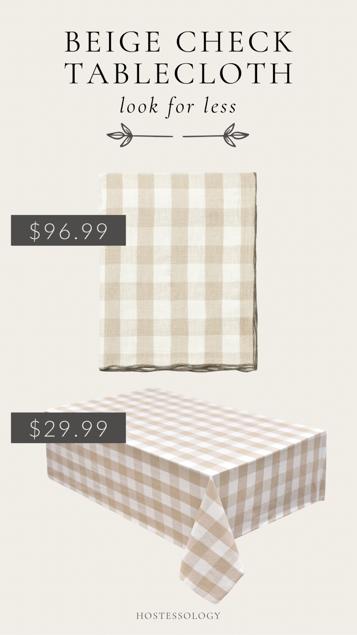Beige check tablecloth perfect for fall parties 🍂

#LTKSeasonal #LTKHome #LTKParties