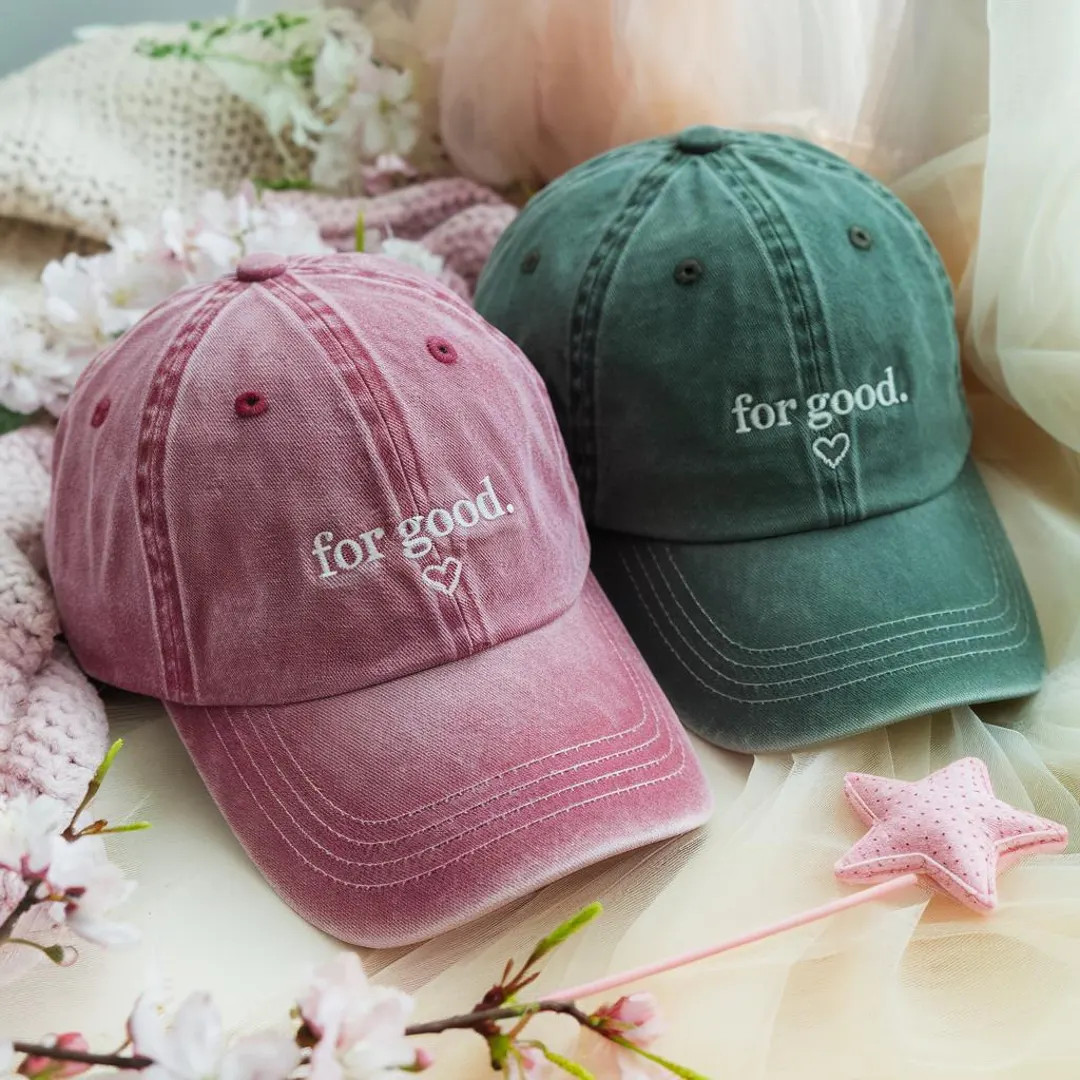 Embroidered for Good Hat, Aesthetic Changed for Good Washed Hat, Changed for Good, Wicked Defygra... | Etsy (US)