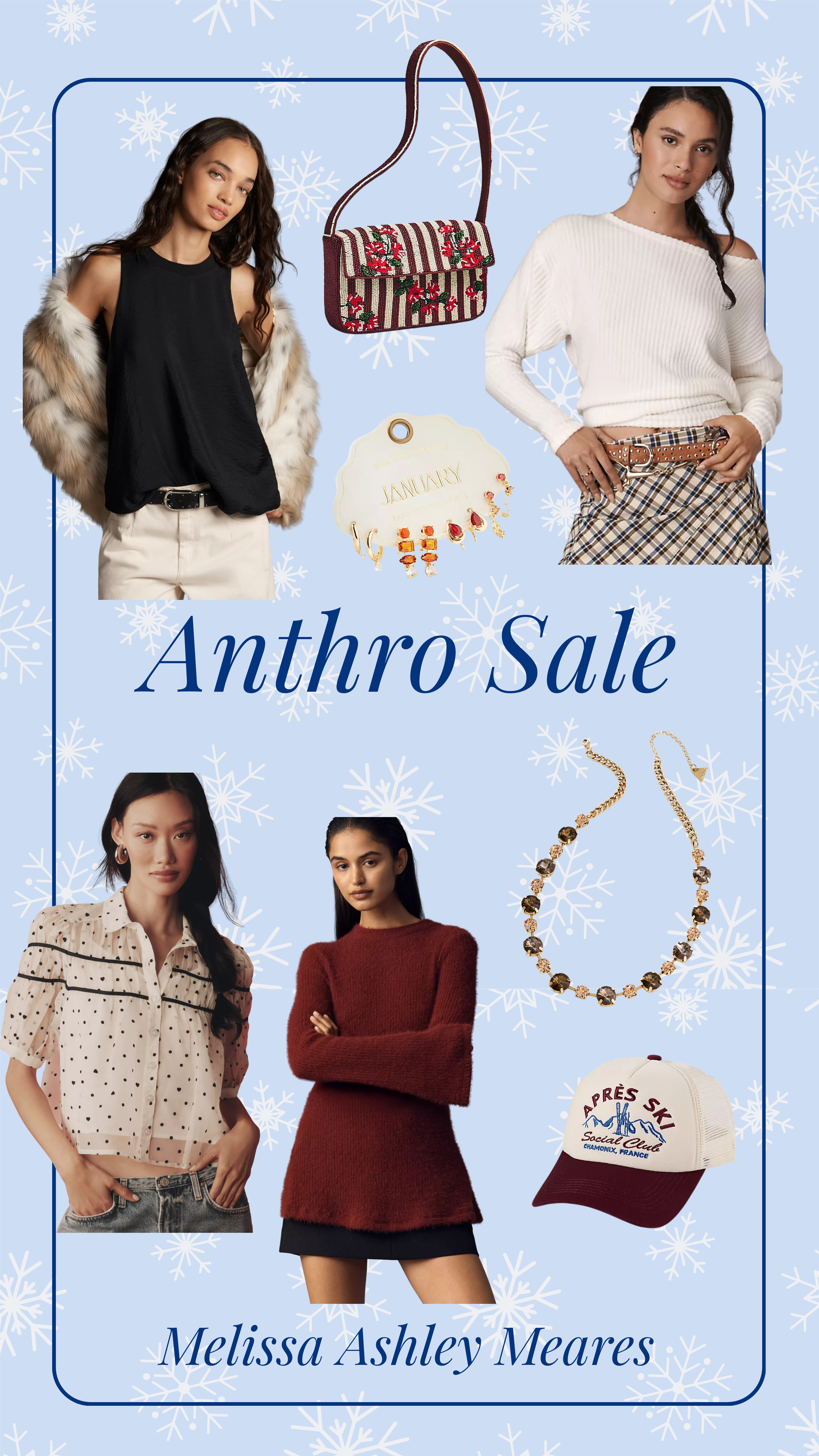 Anthro fashion on sale? Yes please. ✨🛍️
I rounded up my favorite sale finds, up to 50% off!

Anthropologie fashion sale, birthstone earrings set, fiona beaded bag dachsund, apres ski cap, foldover woven clutch, ribbed knit beanie, mixed crystals necklace, fiona beaded bag floral, leandra shirred yoke blouse by maeve, sleeveless crew-neck textured blouse, pilcro long-sleeve cozy top, maeve tie-back bell-sleeve top


#AnthropologieSale #SaleStyle #LTKFashion #AnthroFinds 

 #LTKmomlife #LTKSaleAlert #LTKFindsUnder100