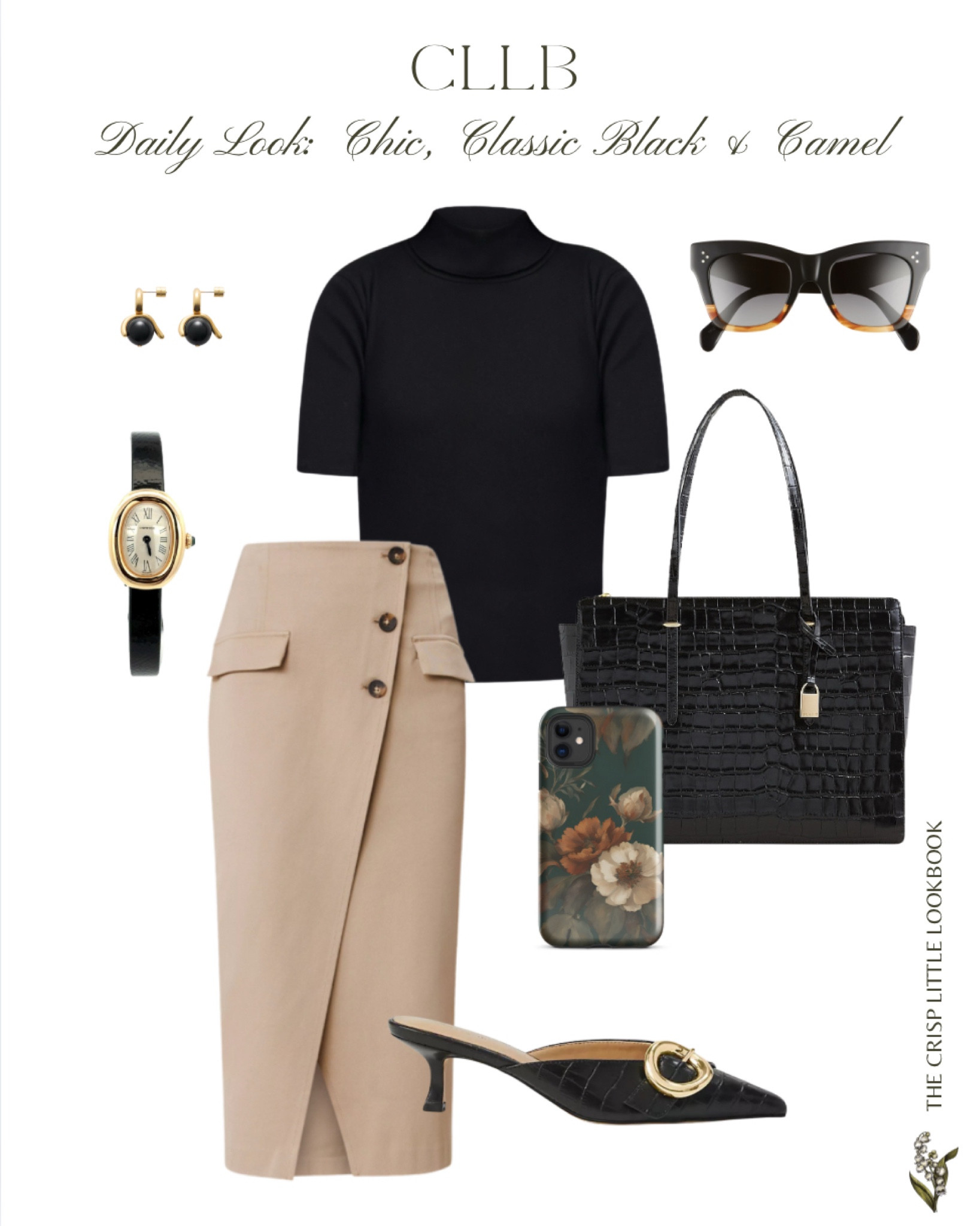 The power of classic neutrals ✨ Black & camel never fail to deliver that effortlessly polished, CEO-in-the-making energy. Whether you’re heading to the office or a client meeting, this look is chic, timeless, and undeniably confident.

Why I love this look:
✨ Sleek & Structured – The asymmetric skirt detail keeps it modern, while the turtleneck keeps it refined.
✨ Timeless Black & Camel – A no-fail color combo that exudes elegance and sophistication.
✨ Polished Accessories – Croc textures, gold accents, and a structured bag elevate the whole ensemble.

TO SHOP THE PHONE CASE VISIT PETALUMECOVERS.COM AND FOLLOW @PETALUMECOVERS ON INSTAGRAM ✨

#ChicWorkwear #TimelessStyle #EffortlessElegance #MinimalistFashion #ClassicWardrobe #ModernSophisticate #WorkwearInspo

#LTKStyleTip #LTKWorkwear #LTKOver40
