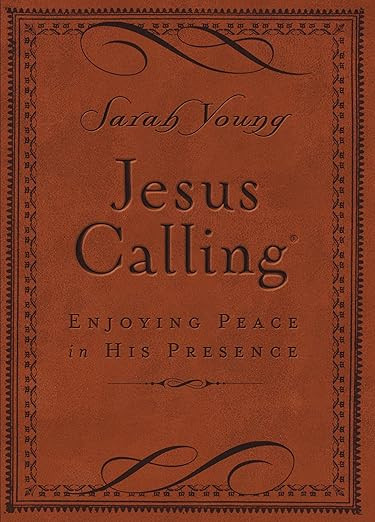 Jesus Calling, Small Brown Leathersoft, with Scripture References: Enjoying Peace in His Presence... | Amazon (US)