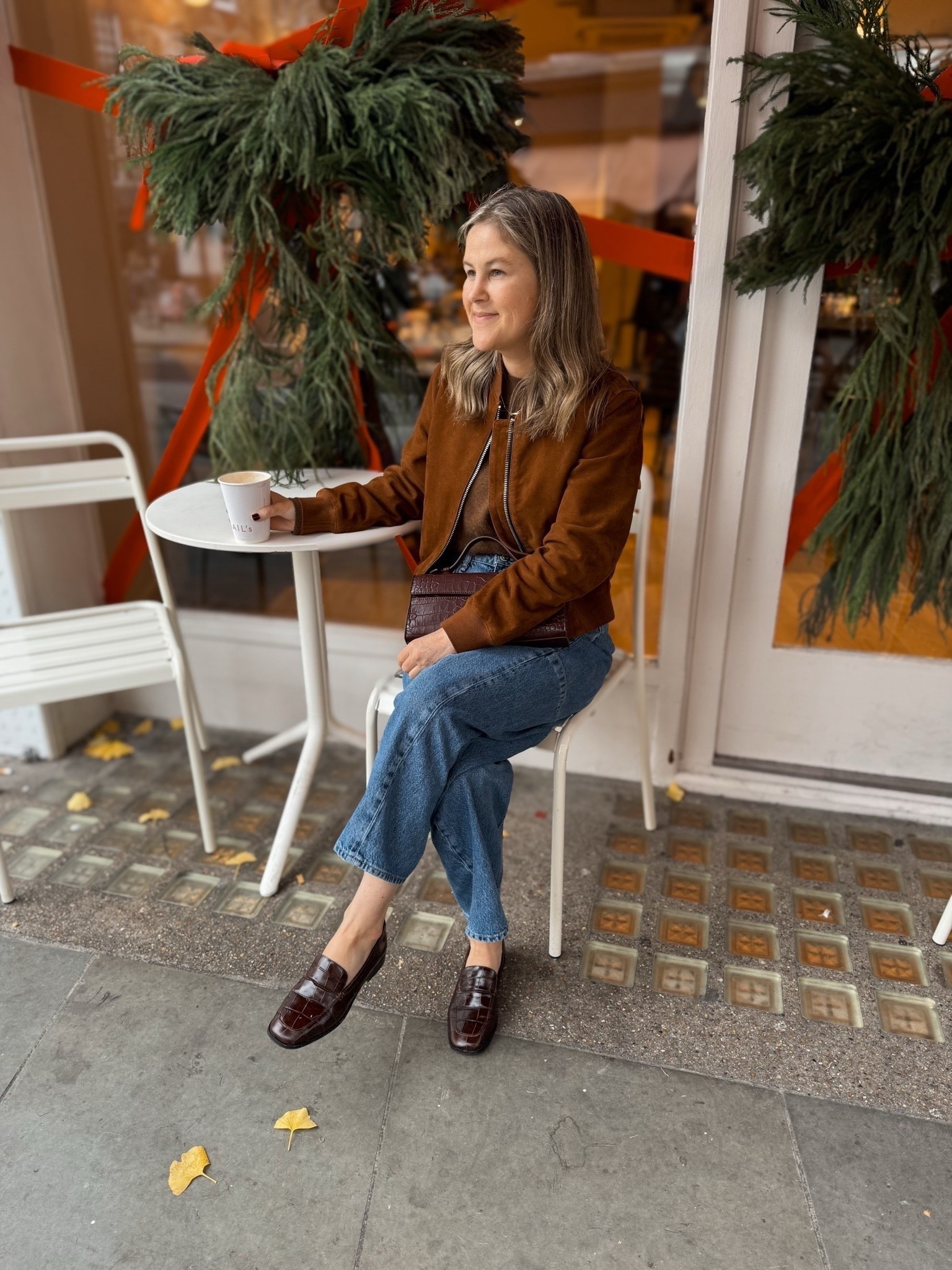 Here's what I wore for a day of shopping and dinner in London. It was perfect fall weather, but I'd also wear this with brown boots and add a winter coat for colder days.

#LTKHoliday #LTKGiftGuide #LTKSeasonal