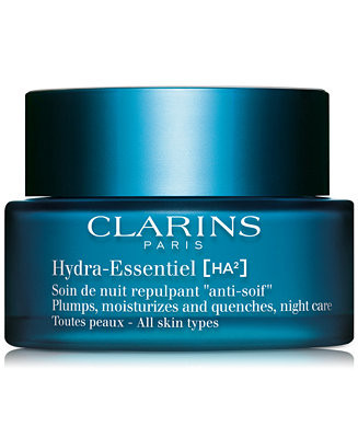 Clarins Hydra-Essentiel Night Moisturizer With Double Hyaluronic Acid, 1.7 oz. - Macy's | Macy's