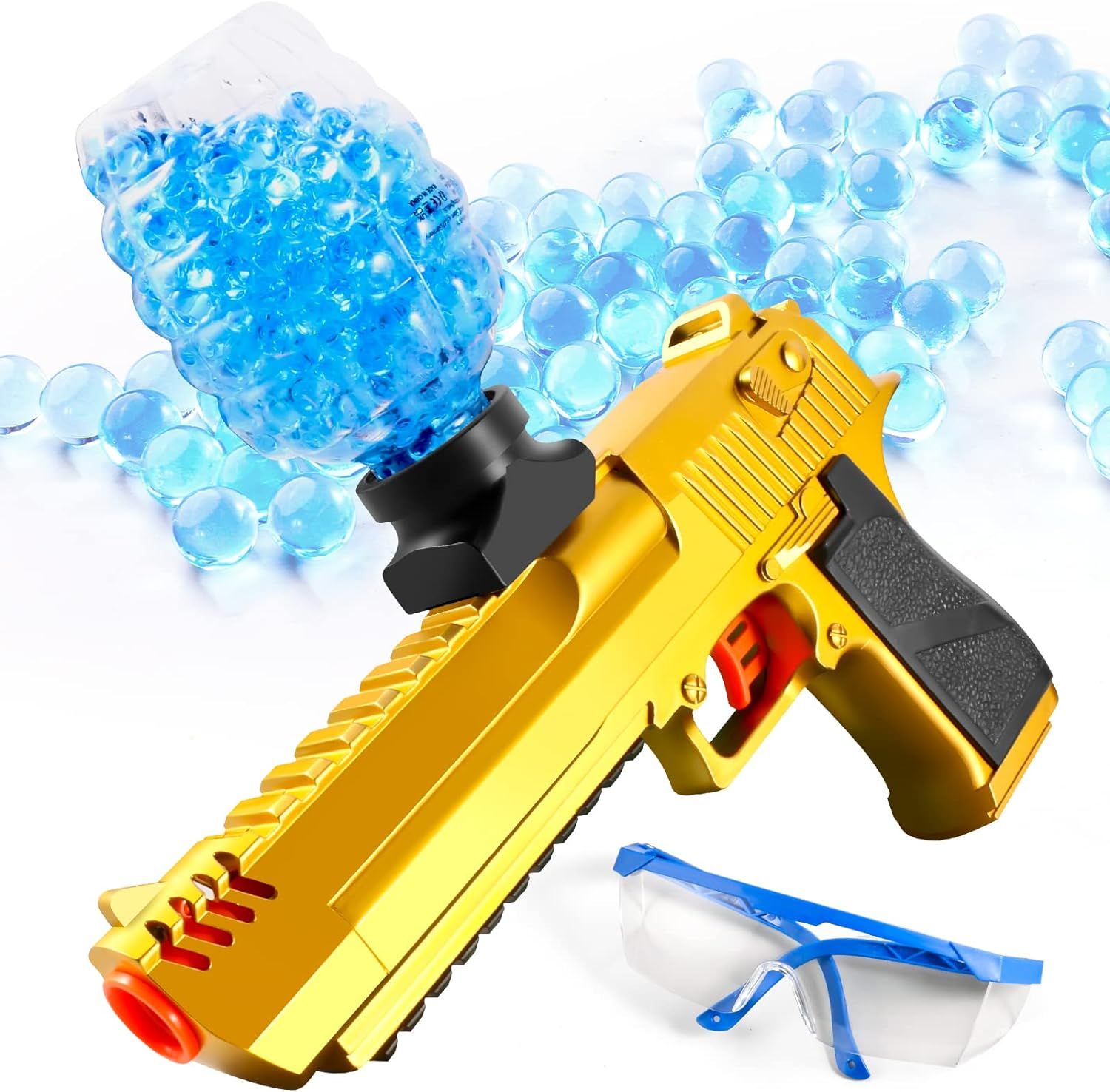 Electric Splat r Gel Water Beads Soft Foam Bullet Full auto Blasters,Automatic Splatter Ball Gun ... | Amazon (US)
