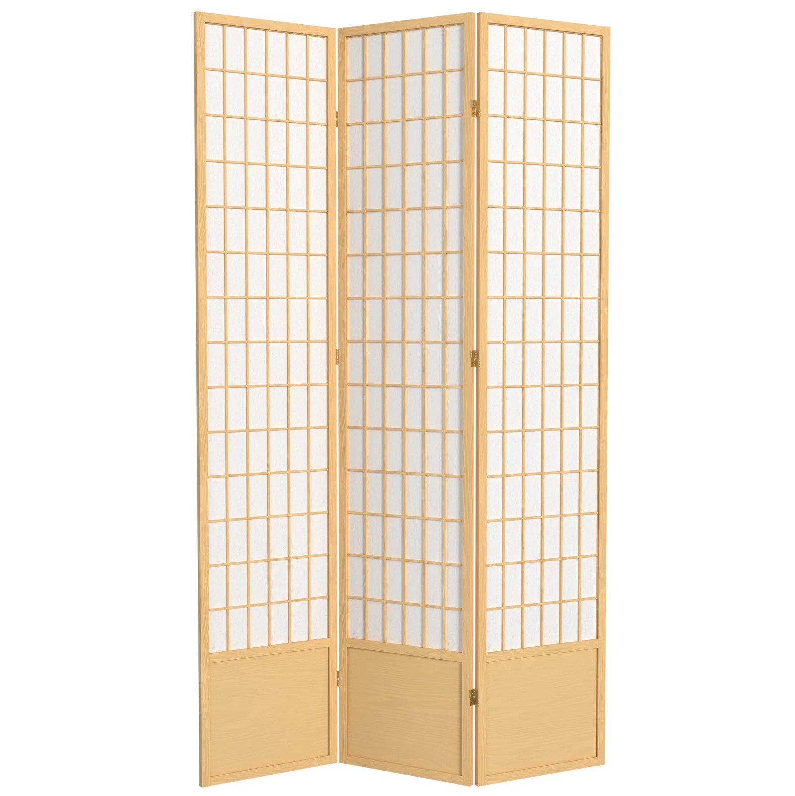 Alex 84'' H Solid Wood Folding Room Divider | Wayfair North America