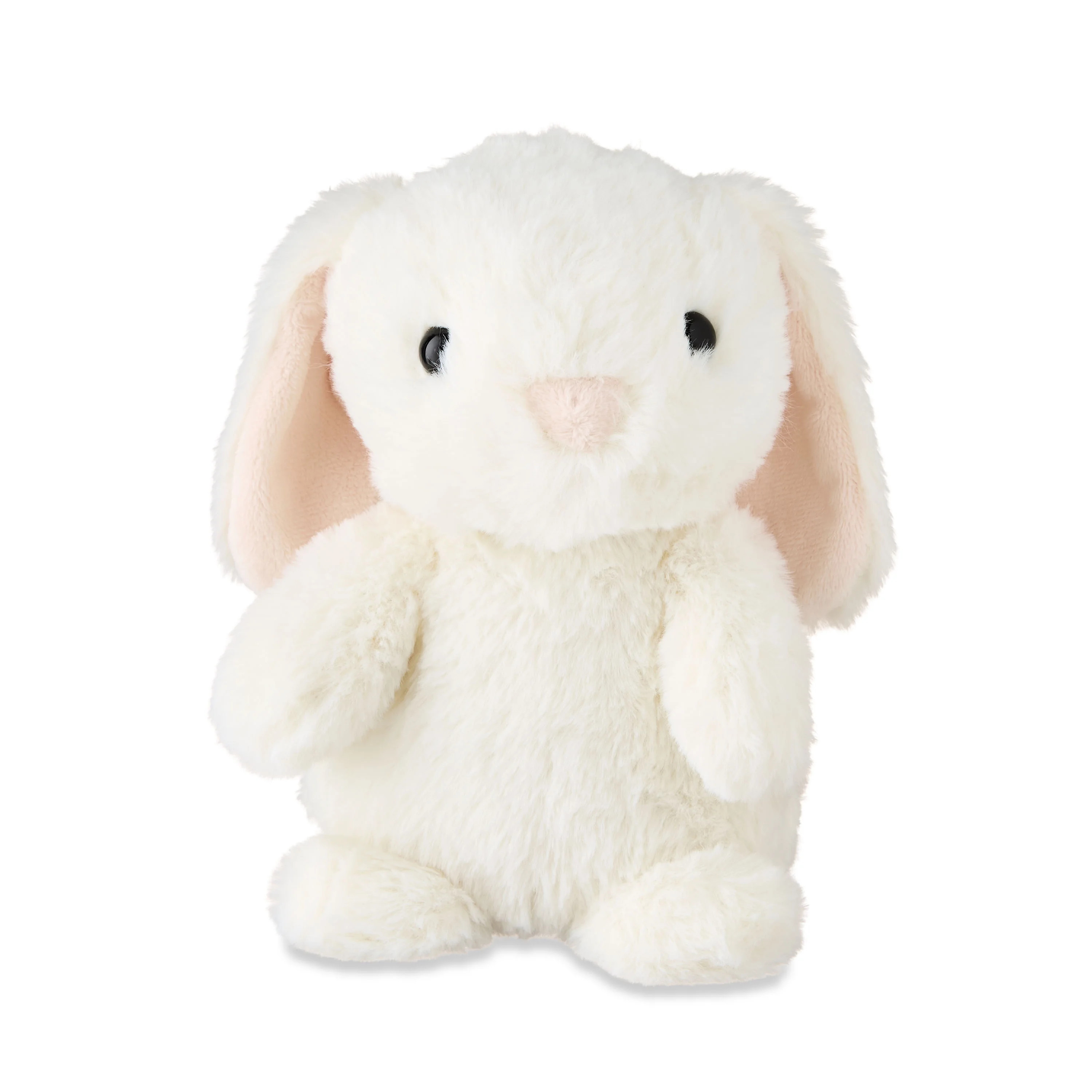 Easter Small White Sitting Bunny Plush, 7 in, by Way To Celebrate | Walmart (US)
