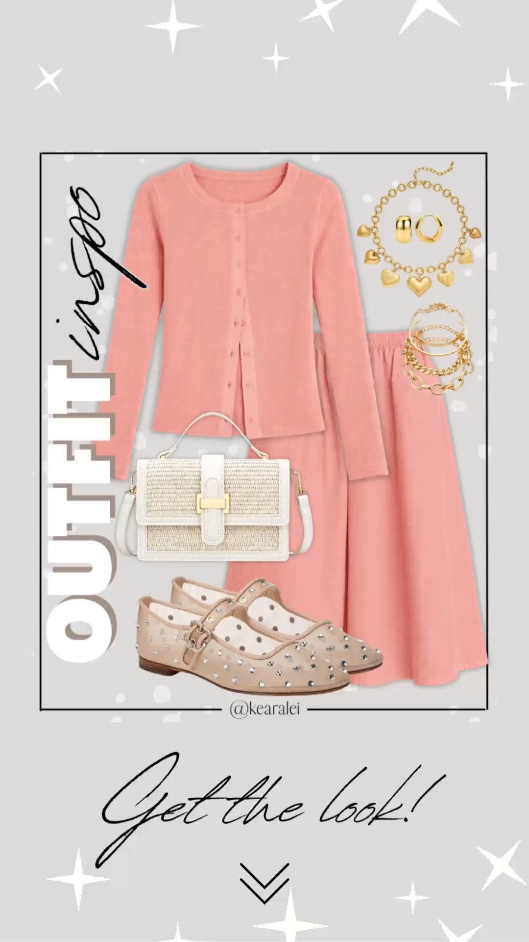 Spring outfits 2026 summer outfit Easter dresses wedding guest dress coral pink womens 2 piece skirt sets 3/4 sleeve knit cardigan elastic waist midi skirt outfits casual matching dress set sundress spring break Amazon fashion peach pink dress spring dresses summer dress with Sam Edelman nude beige mesh ballet flats rhinestone Mary Jane Flats Shoes Square toe woven white vegan leather crossbody purse handbag straw crossbody purses gold hardware chunky gold jewelry gold heart locket necklace huggies hoops hoop earrings || #spring #easter #summer #dress #dresses #skirt #set #church #wedding #amazon #outfits
.
.
.
Amazon fashion, teacher outfits, business casual, casual outfits, neutrals, street style, Midi skirt, Maxi Dress, Swimsuit, Bikini, Travel, skinny Jeans, Puffer Jackets, Concert Outfits, Cocktail Dresses, Sweater dress, Sweaters, cardigans Fleece Pullovers, hoodies, button-downs, Oversized Sweatshirts, Jeans, High Waisted Leggings, dresses, joggers, fall Fashion, winter fashion, leather jacket, Sherpa jackets, Deals, shacket, Plaid Shirt Jackets, lounge set, Date Night Outfits, Vacation outfits, Mom jeans, shorts, sunglasses,  Romper, jumpsuit, Airport outfits, biker shorts, Weekender bag, plus size fashion, Stanley cup tumbler, Work blazers, Work Wear, workwear

boots booties tall over the knee, ankle boots, Chelsea boots, combat boots, pointed toe, chunky sole, heel, high heels, sneakers, slip on shoes, Nike, adidas, vans, dr. marten’s, ugg slippers, golden goose, sandals, high heels, loafers, Birkenstock Birkenstocks, Steve Madden, Target, Abercrombie and fitch, Amazon, Shein, Nordstrom, H&M, forever 21, forever21, Walmart, asos, Nordstrom rack, Nike, adidas, Vans, Quay, Tarte, Sephora, lululemon, free people, j crew jcrew factory, old navy

#LTKWedding #LTKootd #LTKSeasonal