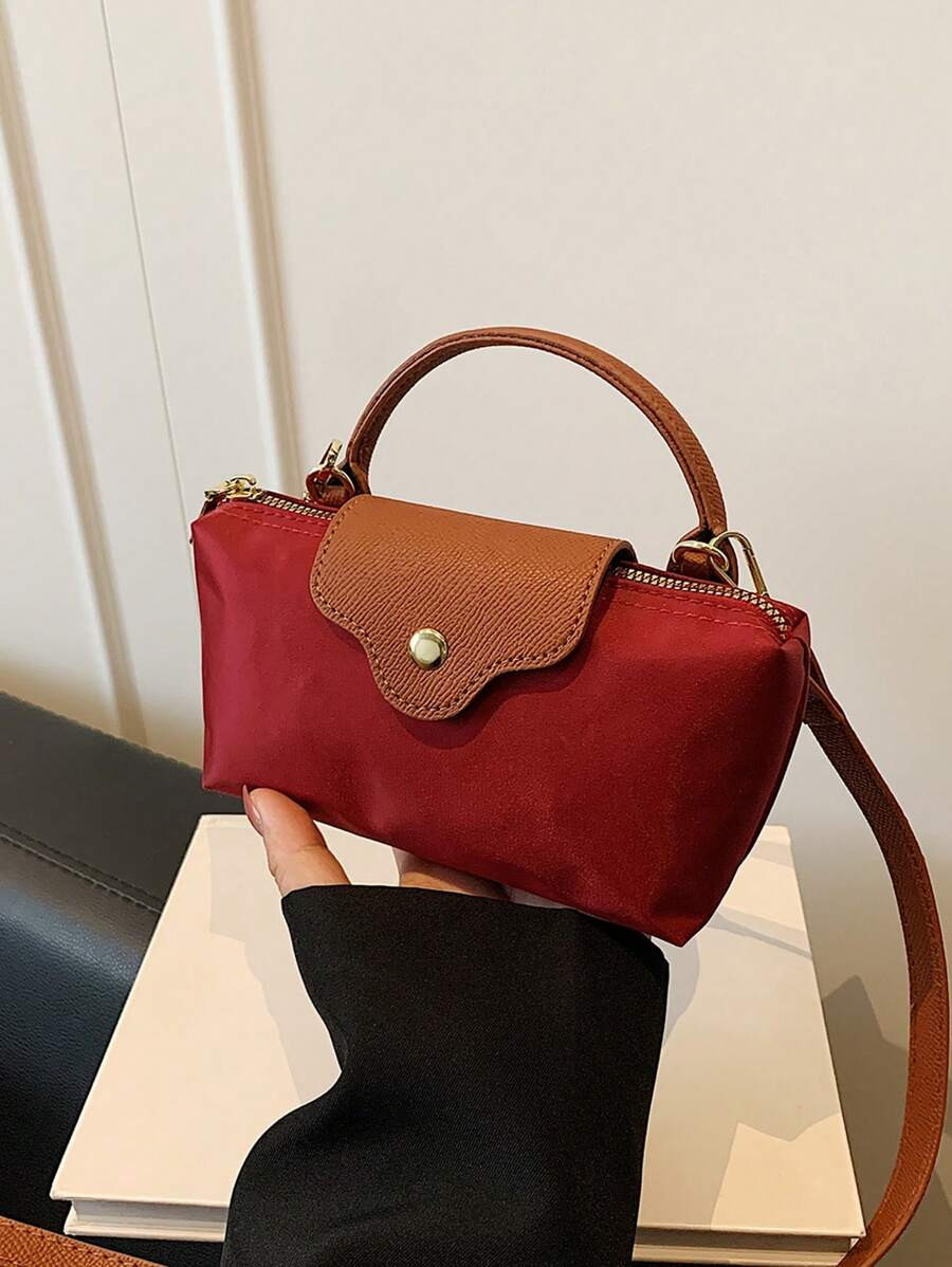 1pc Women's Casual Tote Bag, Versatile Solid Color Shoulder Bag, Boston Style Fashion Crossbody B... | SHEIN