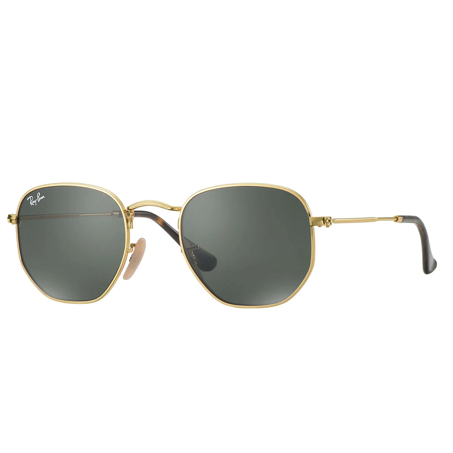 Ray-Ban Men's Hexagonal RB3548N-00151-21 Gold Geometric Sunglasses | Walmart (US)
