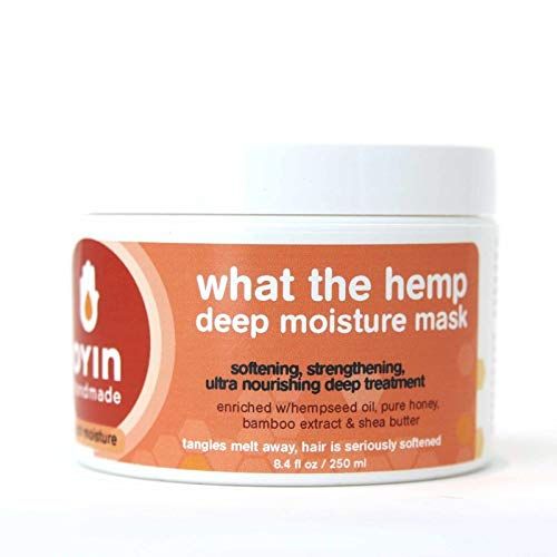 Oyin Handmade What The Hemp Deep Moisture Mask with Hempseed Oil, Pure Honey, Bamboo Extract & Shea  | Amazon (US)