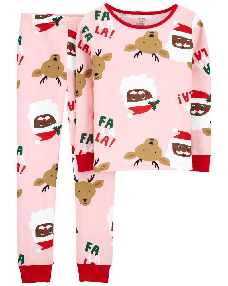 2-Piece Santa 100% Snug Fit Cotton PJs | Carter's