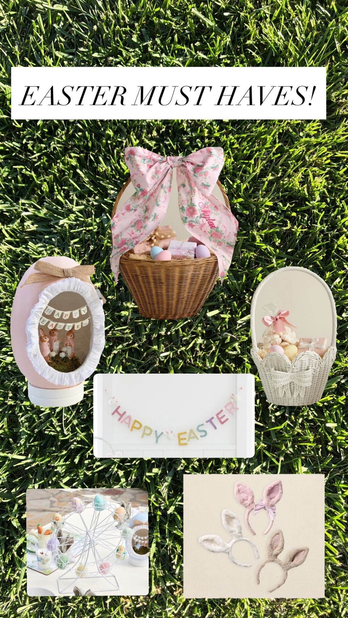 My favorite Easter must haves this year! 

Exact items linked for you! Almost all on sale! 

#LTKSaleAlert #LTKmomlife #LTKSeasonal