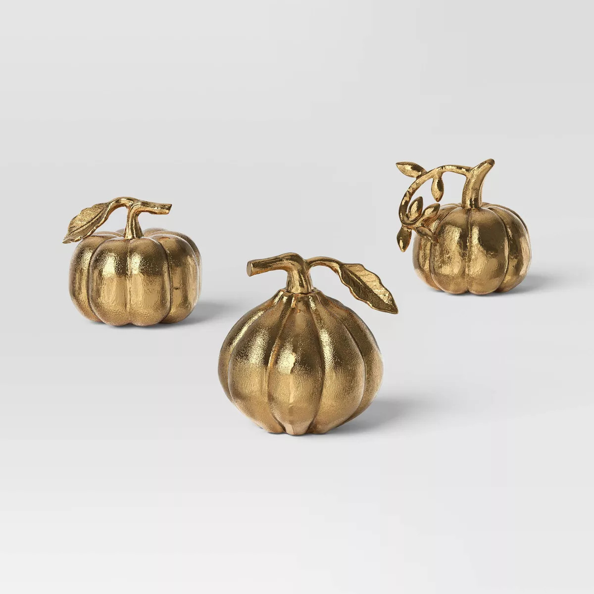 3pk Fall Mini Gold Pumpkins - Threshold™ | Target