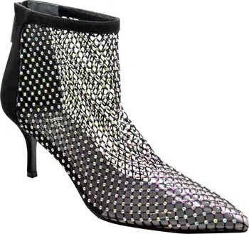 Afterhours Rhinestone Mesh Bootie (Women) | Nordstrom