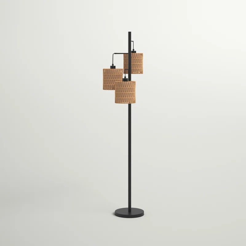 Coleford 65'' Black Tree Floor Lamp | Wayfair North America