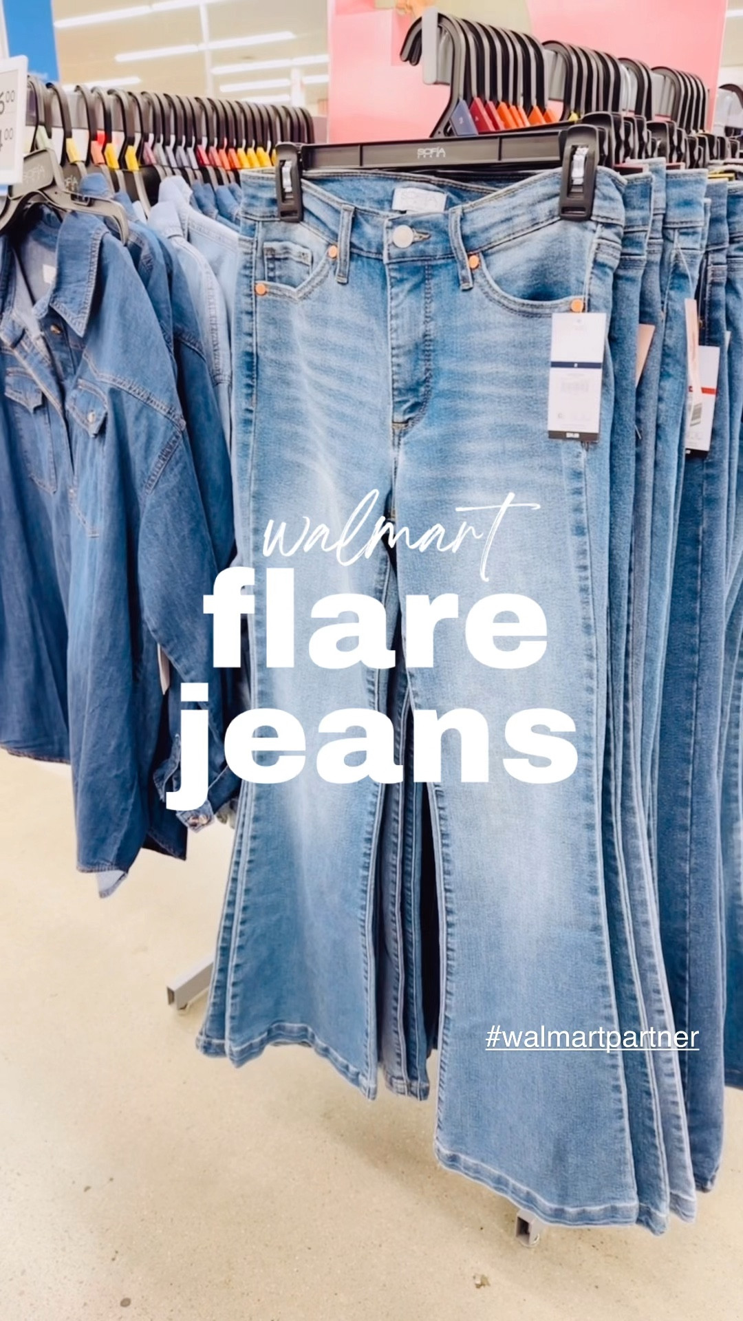 Top rated flare jeans at Walmart! #walmartpartner
These have the most comfortable high rise flare fit with structured stretch. They don’t gape at the waist and have the most incredible slimming design. Run true to size. #walmartfashion @walmart

#LTKMidsize #LTKStyleTip #LTKFindsUnder50