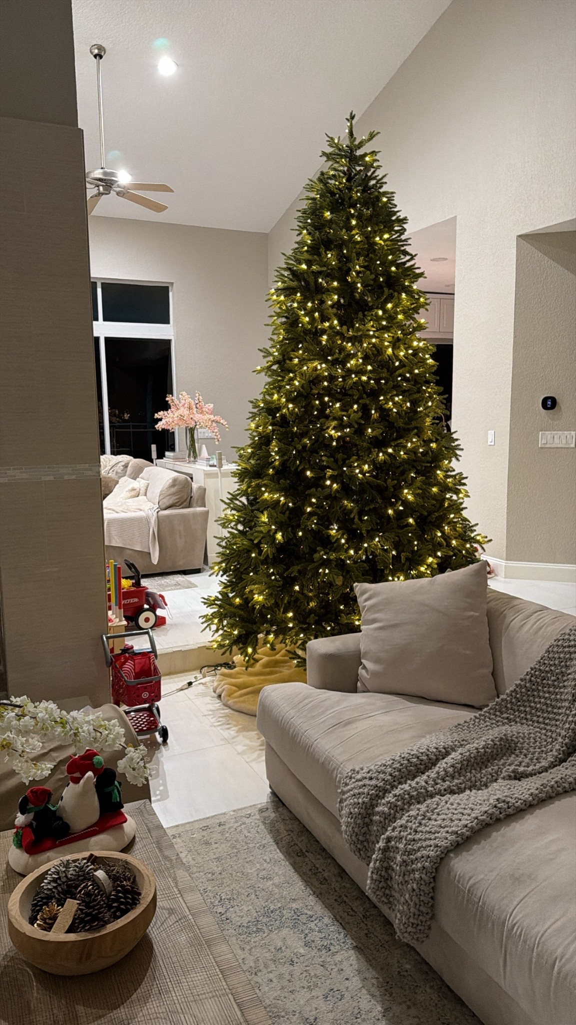 Balsam Hill Frasier fir Christmas tree. 

Ours is the 10 foot but it comes in all different sizes. 



#LTKCyberWeek #LTKHome #LTKHoliday