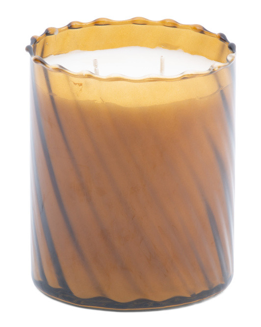 23oz Simmering Spices Candle In Molded Glass Jar | Marshalls