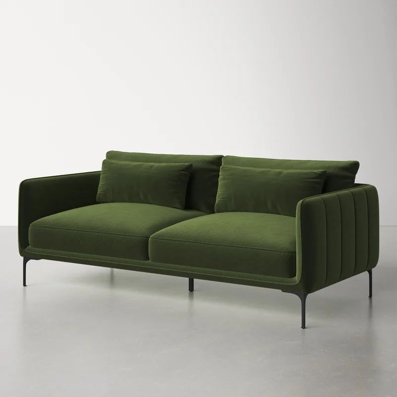 Pico 85'' Square Arm Sofa with Reversible Cushions | Wayfair North America